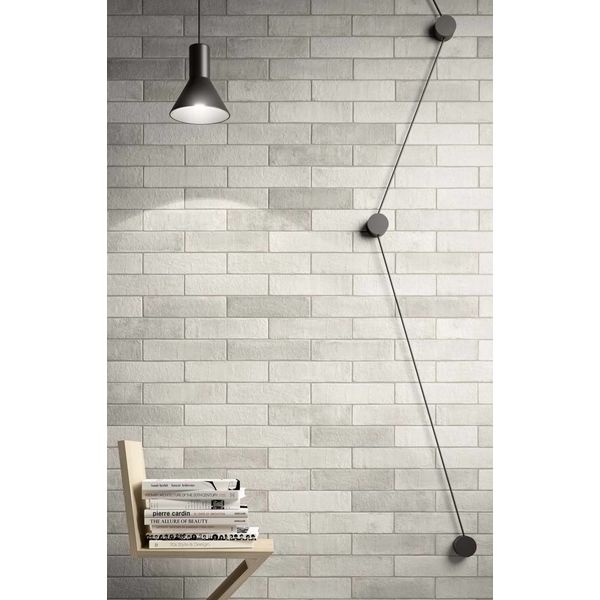 Marazzi Terramix 7X28 Mmkv Bianco Brick, afname per doos van 0,98 m²