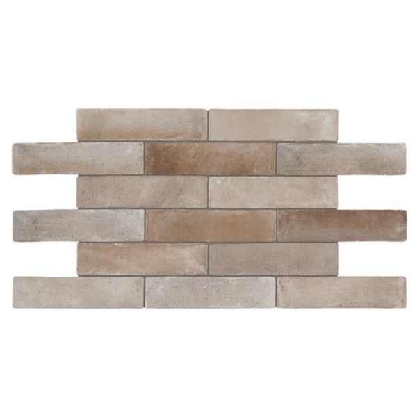 Marazzi Terramix 7X28 Mmky Beige Brick, afname per doos van 0,98 m²