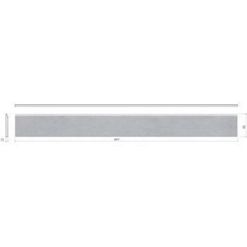 Mosa Core Collection Terra Plint 9,5X90 211Bp Avalon Beige Per Stuk