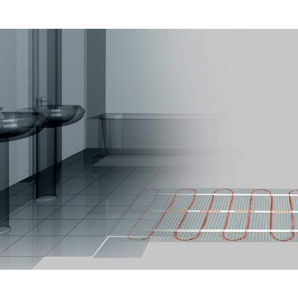Heatel elektrische vloerverwarming Comfortmat 0,5 m² 160W/m²