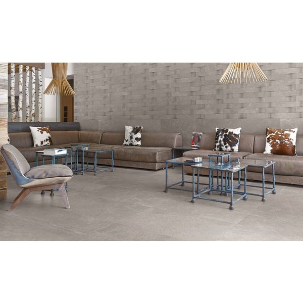 Douglas Jones Fusion 60X60 Bright Grey naturale, afname per doos van 1,08 m²