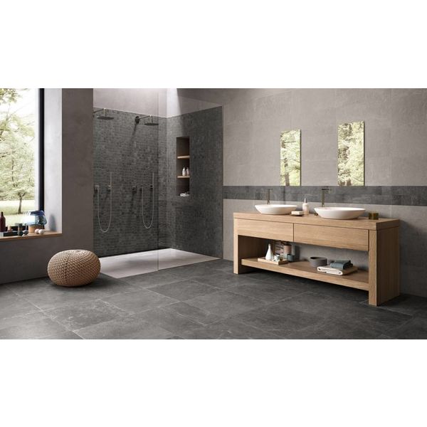 Douglas Jones Fusion 80X80 Mistique Black naturale, afname per doos van 1,28 m²