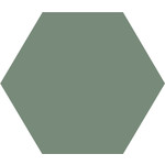 Winckelmans Hexagon 10 cm Vert Pale (VEP), 9 mm dik, afname per doos van 0,42 m²