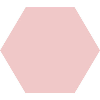 Winckelmans Hexagon 10 cm Rose (RSU), 9 mm dik a 0,42 m²