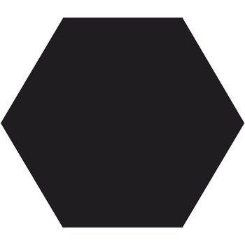 Winckelmans Hexagon 10 cm Noir (NOI), 9 mm dik a 0,42 m²