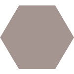 Winckelmans Hexagon 10 cm Gris Pale (GRP), 9 mm dik, afname per doos van 0,42 m²