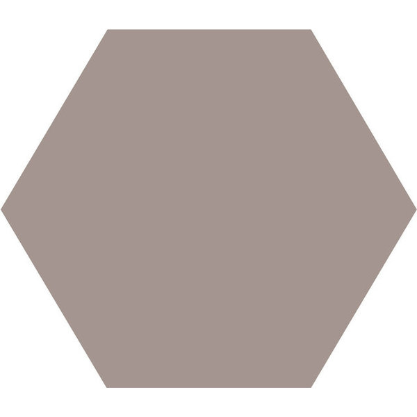 Winckelmans Hexagon 10 cm Gris Pale (GRP), 9 mm dik, afname per doos van 0,42 m²