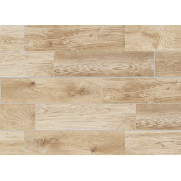 Ermes Aurelia Xyla Faggio 20,2x80,2 cm niet gerectificeerd, afname per doos van 1,3 m²