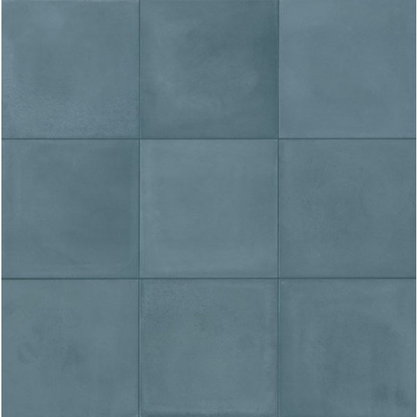 Marazzi D_Segni 20x20 Blend M5ZN Azzurro, afname per doos van 0,96 m²