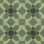 Marazzi D_Segni 20x20 Blend tappeto 4 M60L Verde, afname per doos van 0,96 m²