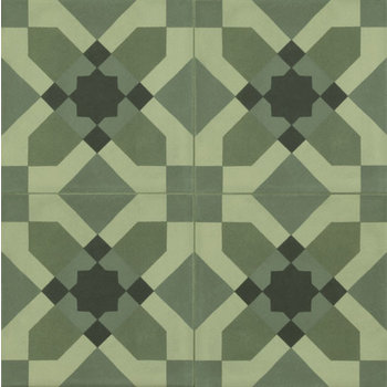 Marazzi D_Segni 20x20 Blend tappeto 4 M60L Verde a 0,96 m²