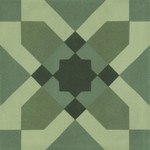 Marazzi D_Segni 20x20 Blend tappeto 4 M60L Verde, afname per doos van 0,96 m²