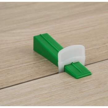 Profilpas leveling clips, 3-12 mm hoog, zak a 250 stuks