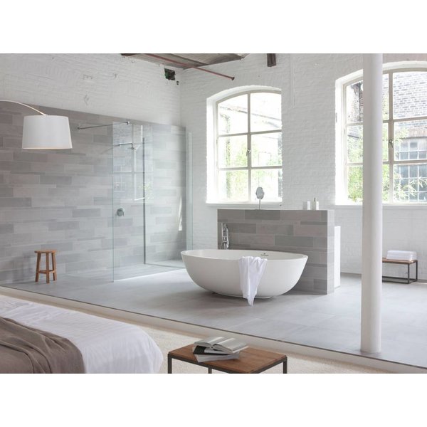 Mosa Terra Tones 60x60 206 YV middengrijs mat, afname per doos van 1,08 m²