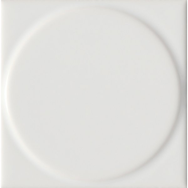 Mosa Kho Liang Le Collection 10X10 16905 Zon Accent Wit Glans, afname per doos van 0,44 m²