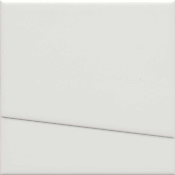 Mosa Murals Lines 15X15 36010 Bright White Mat, afname per doos van 0,65 m²
