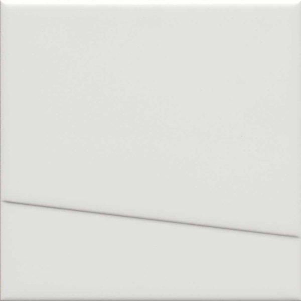 Mosa. Tegels. Murals Lines 15X15 36010 Bright White Mat, afname per doos van 0,65 m²