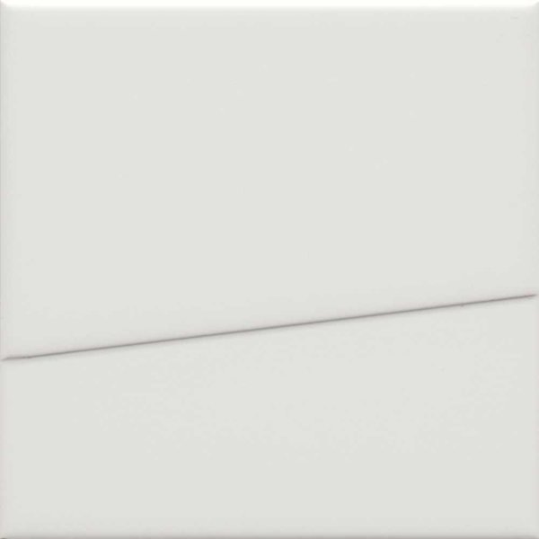 Mosa Murals Lines 15X15 36010 Bright White Mat, afname per doos van 0,65 m²