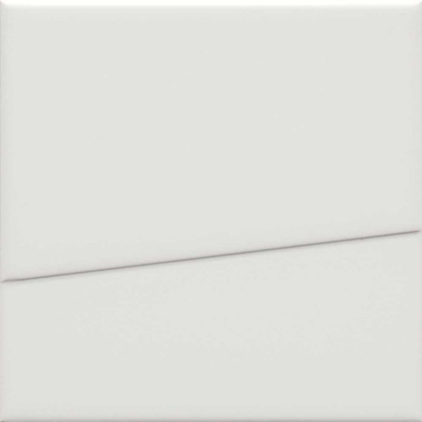 Mosa. Tegels. Murals Lines 15X15 36010 Bright White Mat, afname per doos van 0,65 m²