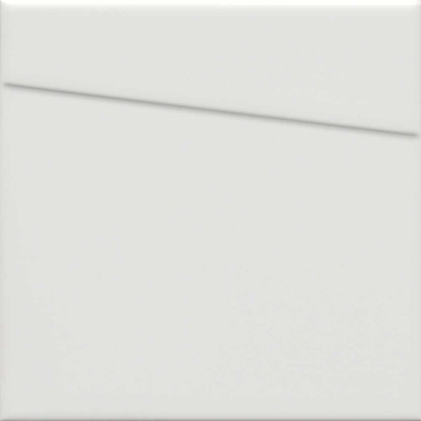 Mosa Murals Lines 15X15 36510 Bright White Glans, afname per doos van 0,65 m²