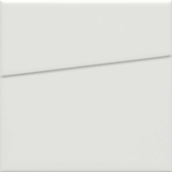 Mosa Murals Lines 15X15 36510 Bright White Glans, afname per doos van 0,65 m²