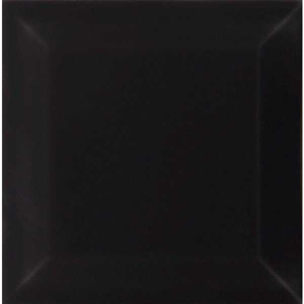 Mosa Trocadero 10X10 1003 Zwart, afname Per Stuk