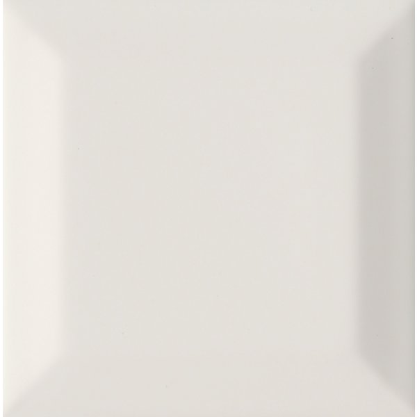 Mosa Trocadero 10X10 1013 Klassiek Wit, afname per doos van 25 Stuks