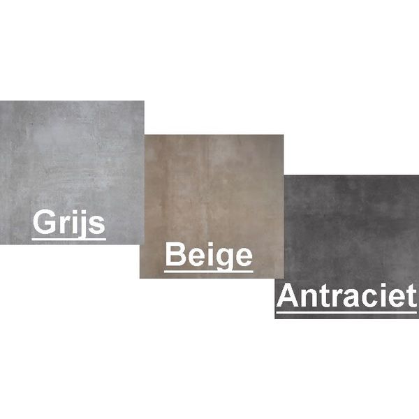 Douglas Jones Beton 70X70 Taupe, Afname Per Volle Doos Van 1,47 m²