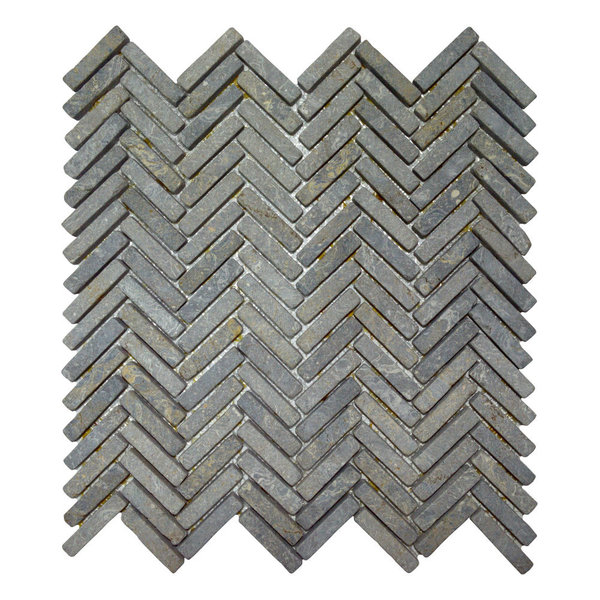 Marmermozaiek F 1x4.8 light grey 30x30 a 1 m²