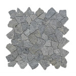 Marmermozaiek Y light gray 30x30 a 1 m²
