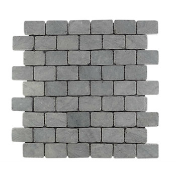 Marmermozaiek Brick 3,2x4,8 light gray a 1 m²