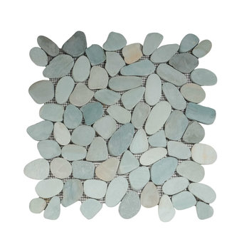 Marmermozaiek Pebble green 30x30 a 1 m²