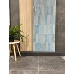 Revoir Paris Atelier turquoise mat 6,2x25, afname per doos van 0,31 m²
