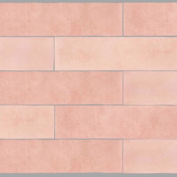 Revoir Paris Atelier vieux rose mat 6,2x25, afname per doos van 0,31 m²