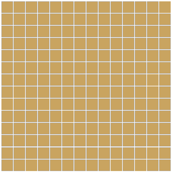 Winckelmans Mozaïek 2x2 cm, vlak, jaune (202), 3,8 mm dik a 1,33 m²