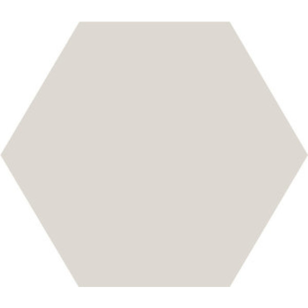 Winckelmans Hexagon 5 cm, vlak, blanc (BAU), 5 mm dik, afname per doos van 0,11 m²