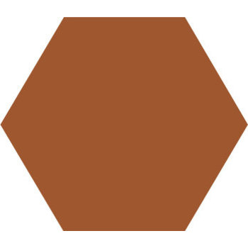 Winckelmans Hexagon 5 cm, vlak, caramel (CAR), 5 mm dik a 0,11 m²