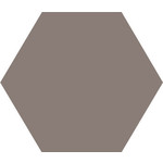 Winckelmans Hexagon 5 cm, vlak, gris (GRU), 5 mm dik, afname per doos van 0,11 m²