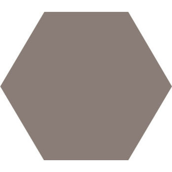 Winckelmans Hexagon 5 cm, vlak, gris (GRU), 5 mm dik a 0,11 m²