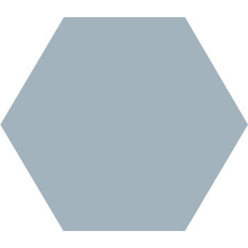 Winckelmans Hexagon 5 cm, vlak, pale blue (BEP), 5 mm dik a 0,11 m²