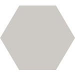 Winckelmans Hexagon 5 cm, vlak, gris perle (PER), 5 mm dik, afname per doos van 0,11 m²