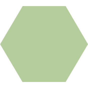 Winckelmans Hexagon 5 cm, vlak, pistache (PIS), 5 mm dik a 0,11 m²