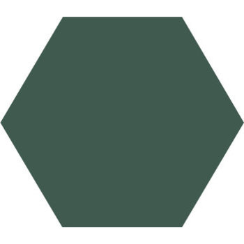 Winckelmans Hexagon 5 cm, vlak, vert fonce (VEF), 5 mm dik a 0,11 m²