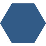 Winckelmans Hexagon 5 cm, vlak, bleu nuit (BEN), 5 mm dik, afname per doos van 0,11 m²