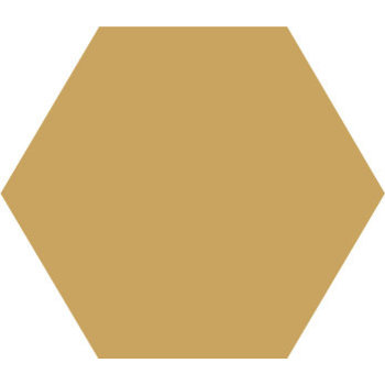 Winckelmans Hexagon 15 cm, vlak, jaune (JAU), 9 mm dik a 0,48 m²