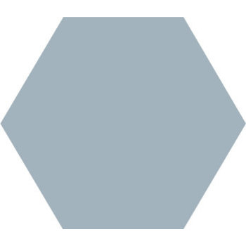 Winckelmans Hexagon 15 cm, vlak, pale blue (BEP), 9 mm dik a 0,48 m²