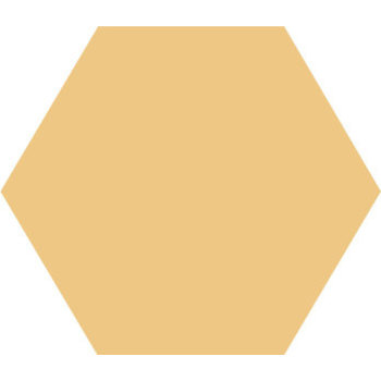 Winckelmans Hexagon 15 cm, vlak, cognac (COG) a 0,48 m²