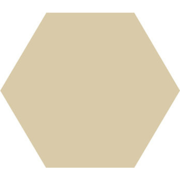 Winckelmans Hexagon 15 cm, vlak, ivoire (IVO), 9 mm dik, afname per doos van 0,48 m²