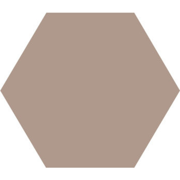 Winckelmans Hexagon 15 cm, vlak, lin (LIN), 9 mm dik, afname per doos van 0,48 m²'