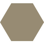 Winckelmans Hexagon 15 cm, vlak, taupe (TAU), 9 mm dik, afname per doos van 0,48 m²